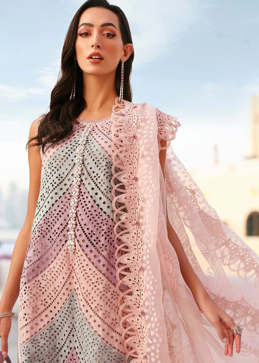 Maria B Stitched Embroidered Luxury Lawn